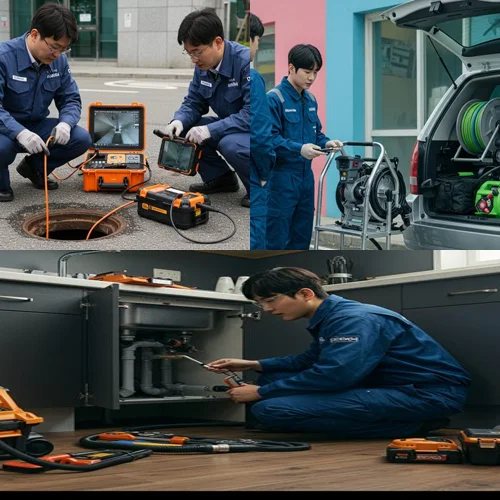 비산동 싱크대 막힘 아파트 주방