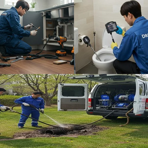 안양 신촌동 싱크대 막힘 빌라 1층