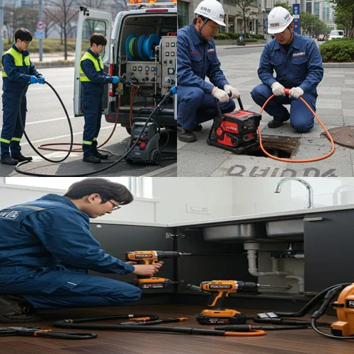 평안동 변기 막힘 레버 고장