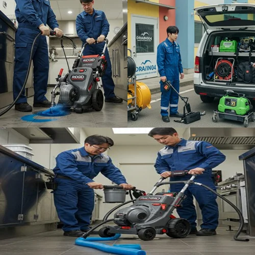 안양 하수구 뚫음 시원하게