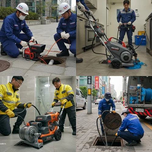 달안동 하수구 막힘 아파트