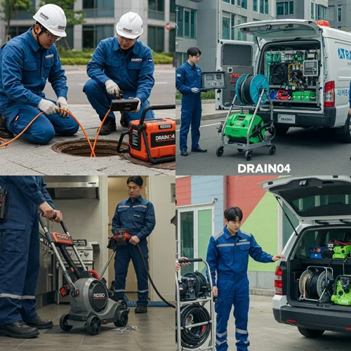 달안동 하수구 막힘 아파트