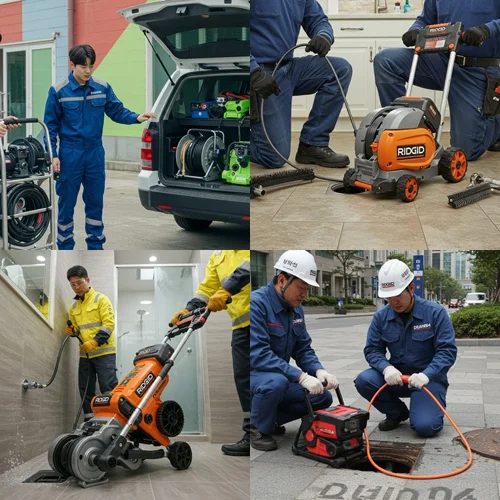 범계동 하수구 막힘 로데오거리