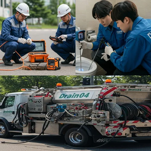 부흥동 하수구 막힘 상가 역류