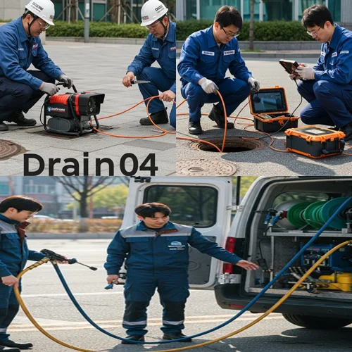 비산동 하수구 뚫음 운동장