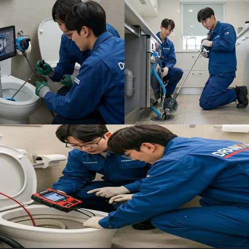 비산동 하수구 뚫음 운동장