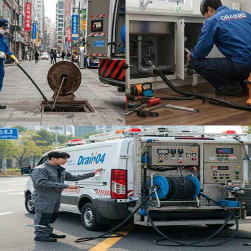 부림동 하수구 뚫음 법원 근처